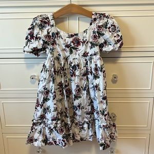 Janie and Jack White Floral Dress